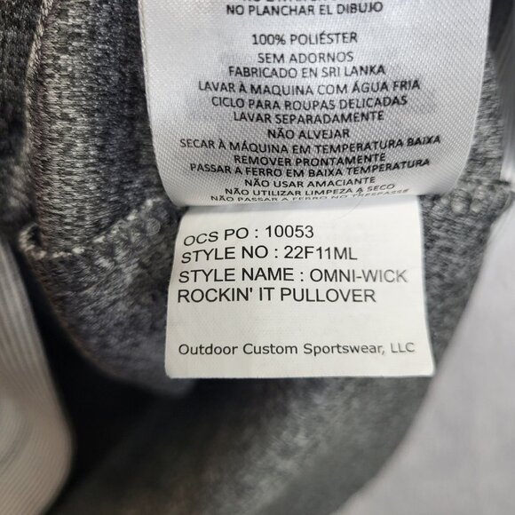 South Carolina Gamecocks Pullover Mens XL Gray Columbia Golf Rockin' It Quarter - Picture 10 of 10